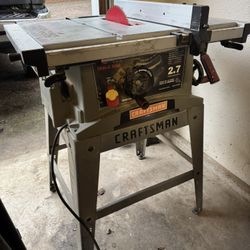 Craftsman 10” Table Saw