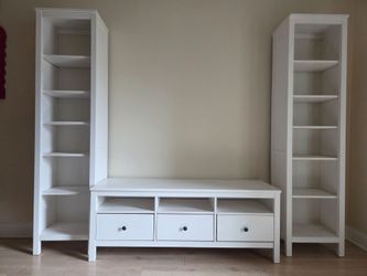 TV stand and shelf combo