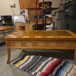 Bamboo Style Coffee Table
