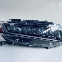 2018-2020 HONDA ACCORD HYBRID RIGHT PASSENGER SIDE HEADLIGHT FULL LED OEM
