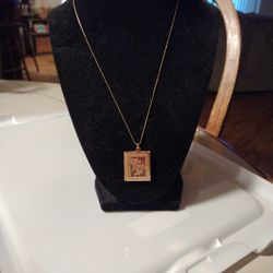 Vtg This Is Your Life Necklace/Pendant