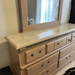 Queen Headboard & Dresser