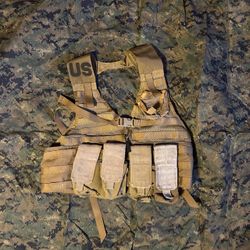 USGI FLC Rifleman Kit – Coyote Tan – Military Surplus MOLLE Load-Bearing Gear