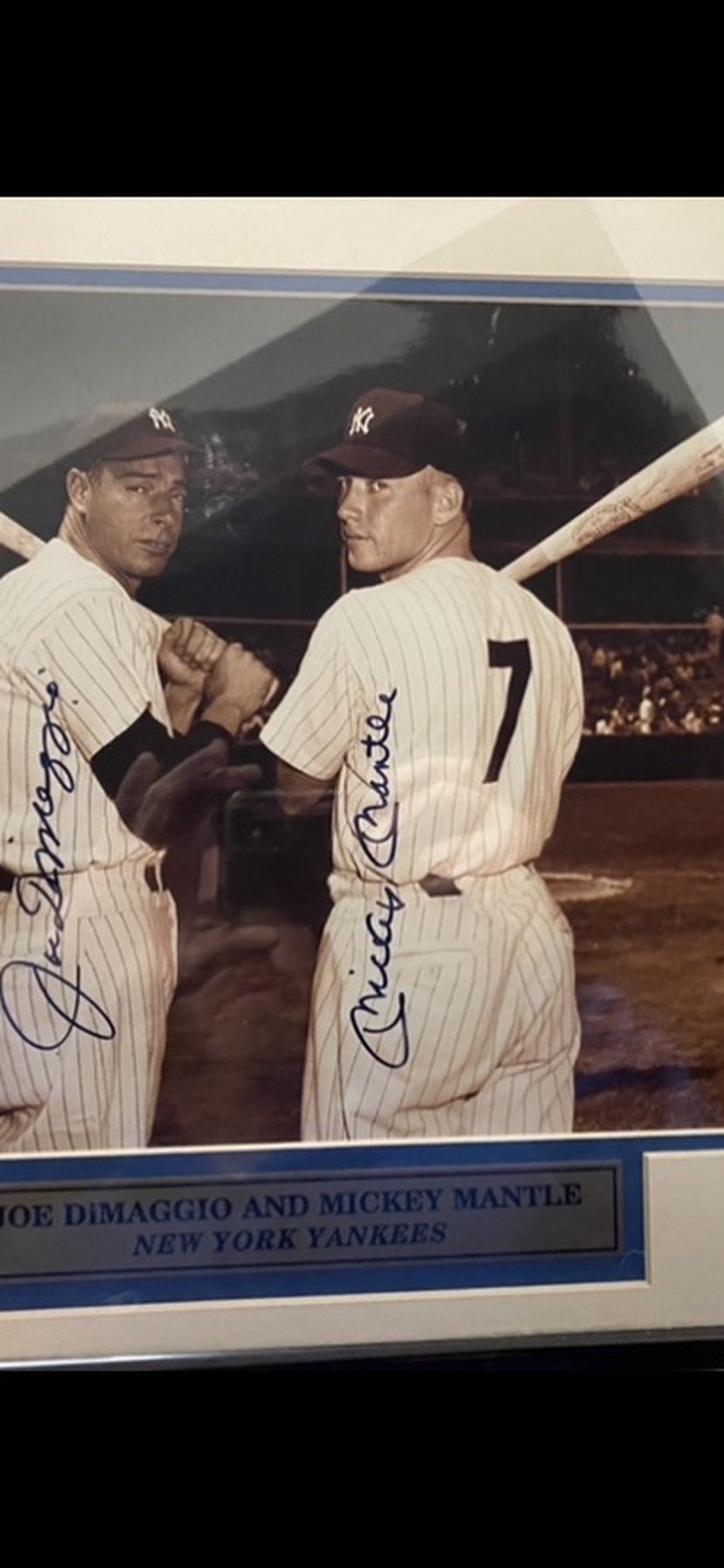 Mickey Mantle And Joe DiMaggio