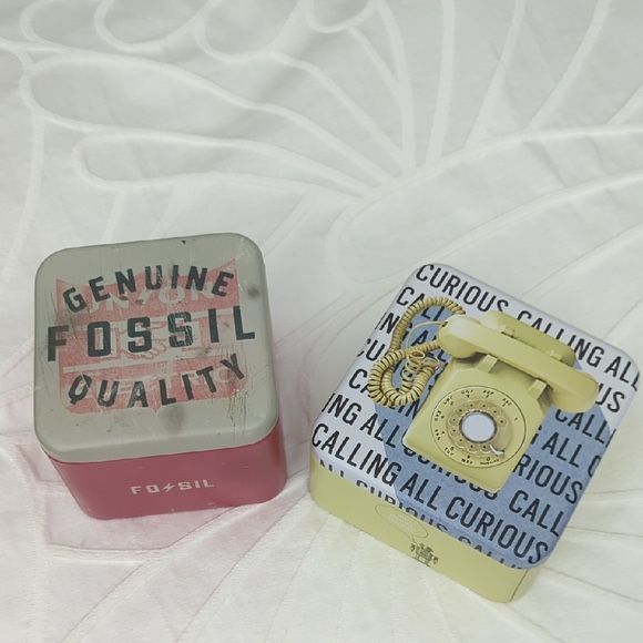 Fossil Decorative Tin Set