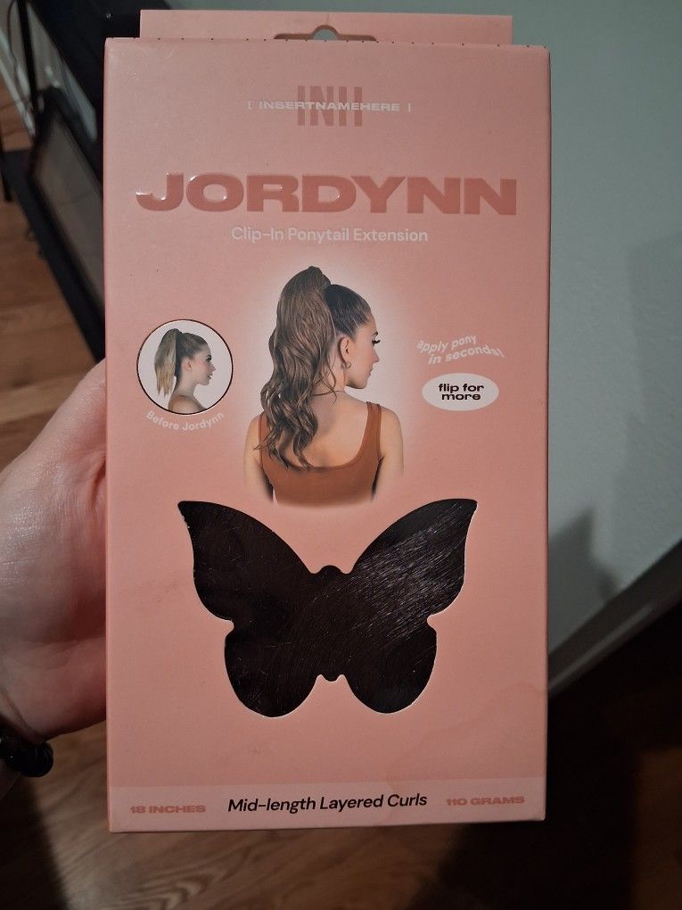Jordynn Ponytail Extension Dark Brown