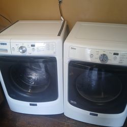 Maytag front load washer and dryer set