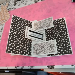 Handmade Greeting Card A2 Size With Envelope