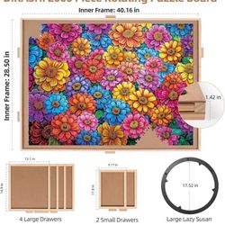 Rotating Puzzle Board