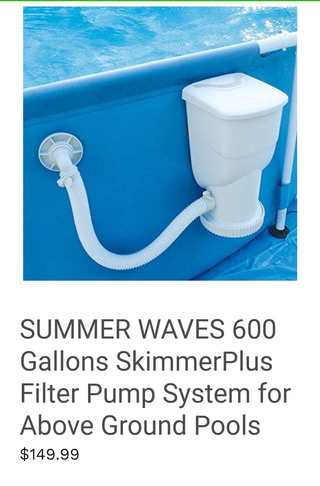 Pool pump filter Polygroup SFX600