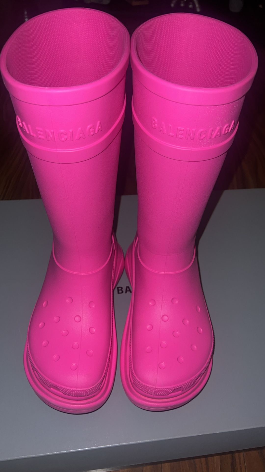 Balenciaga Croc Boots
