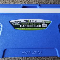 Brand New! 32 Liter Insulated Hard Cooler