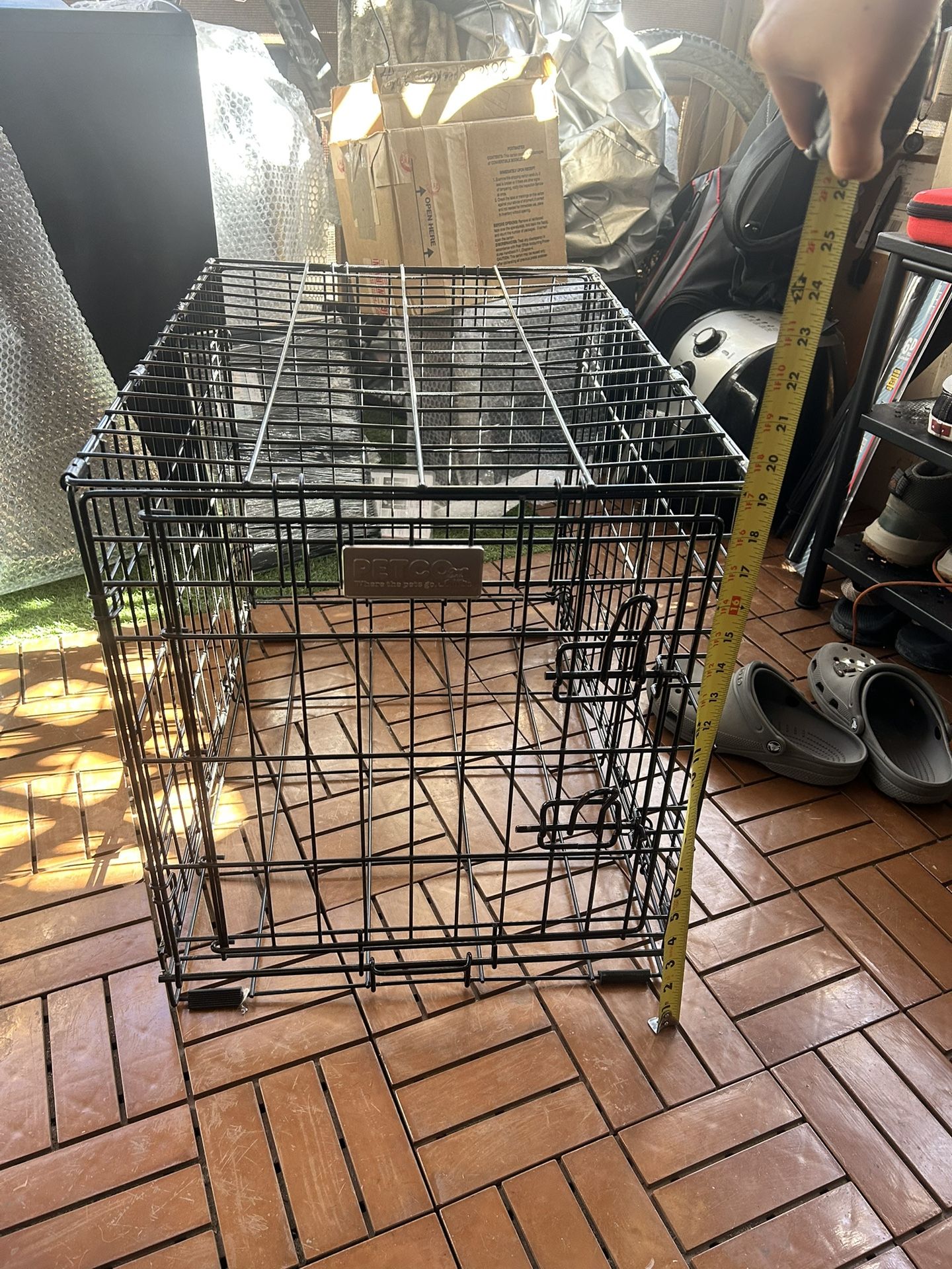 Small/medium Dog Crate Collapsible