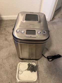 Cuisinart Stainless Steel Bread Maker with 12 Programs