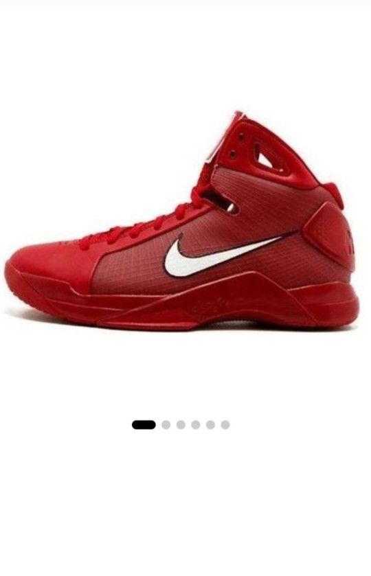 08 NIKE HYPERDUNK RED SIZE 11.5