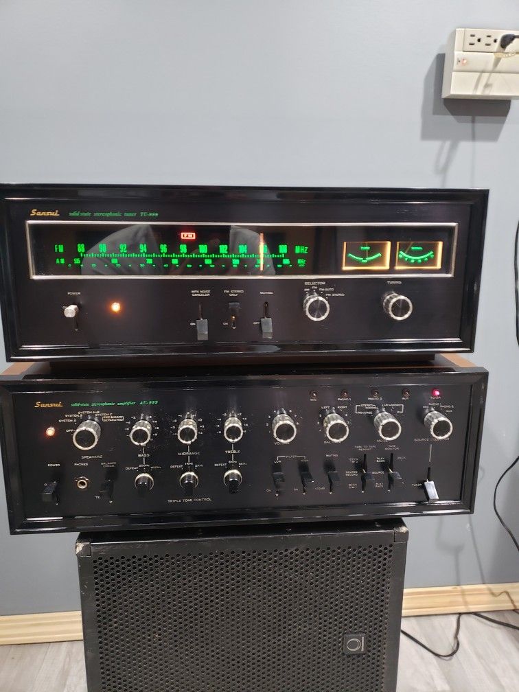 Sansui au 999 and Sansui tu 999. OBO.