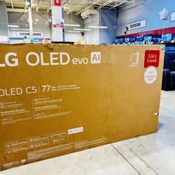 LG 77 Inch Class OLED evo AI C5 4K Smart TV 2025 _ Model _OLED77C5PUA  - MSRP 3699