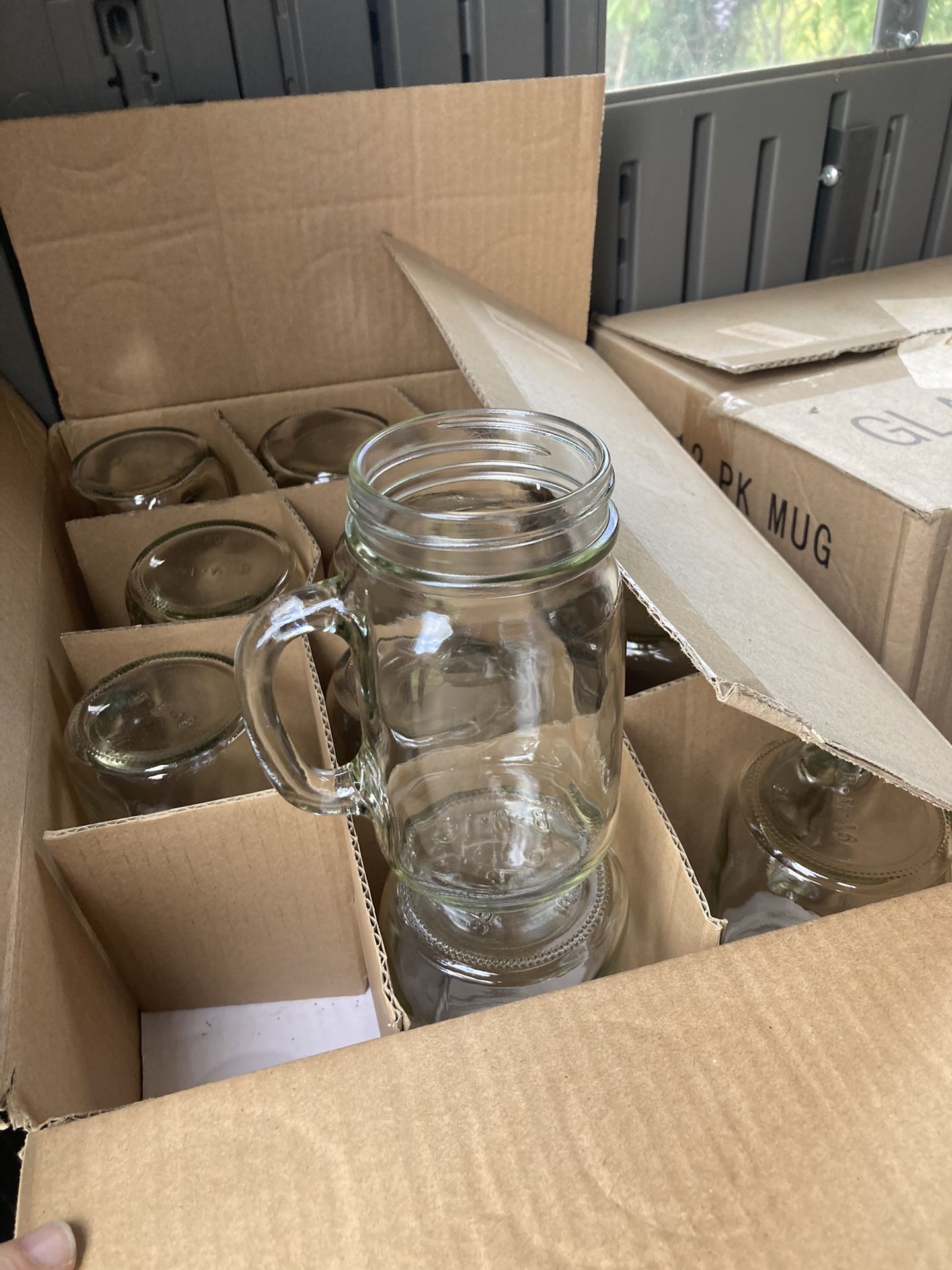 Aprox 80 Mason Jar Glasses 