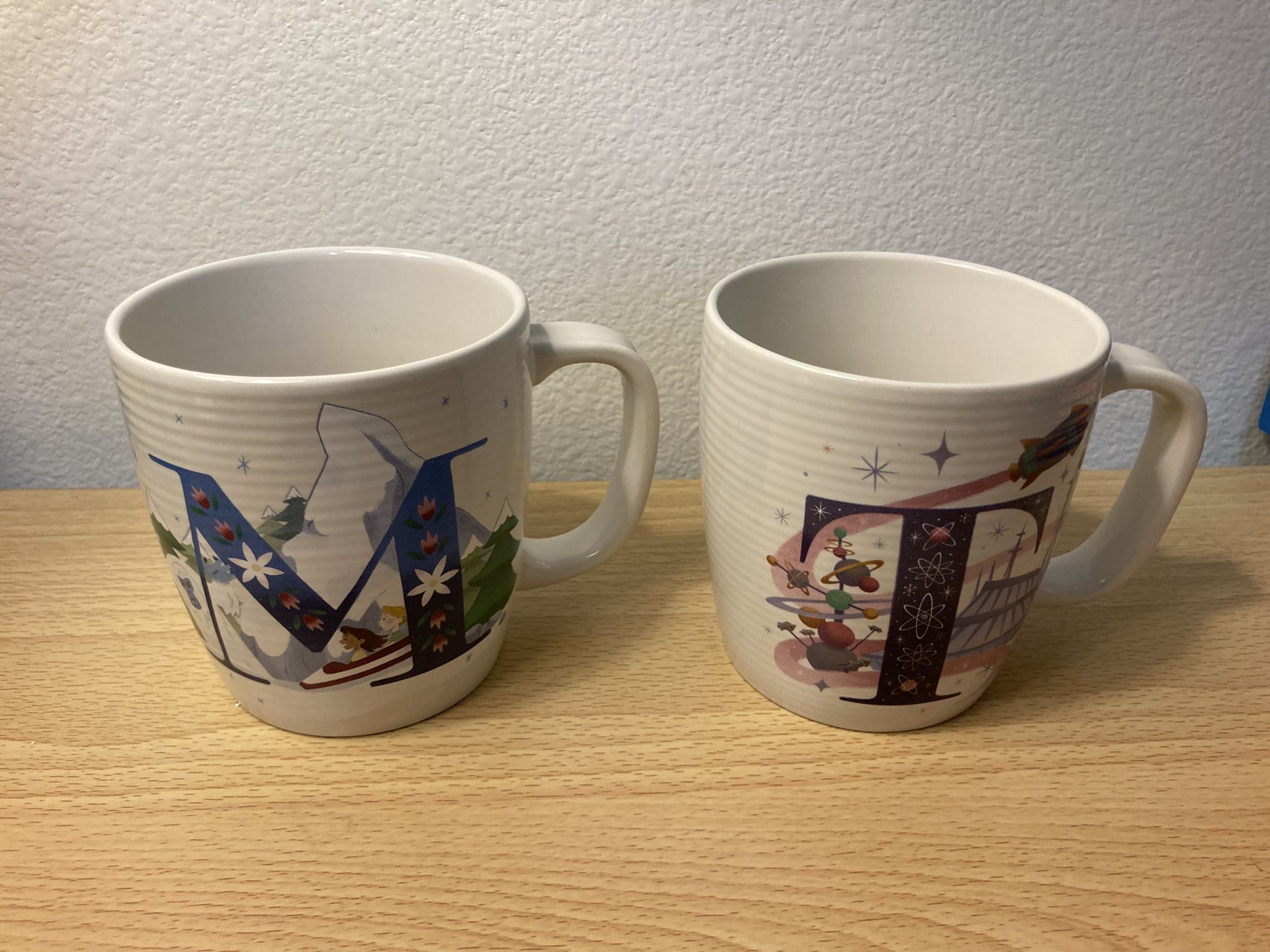 Disney M & T mug set