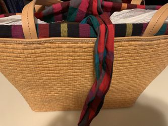 Natural Preston & York Mesh Handbag 