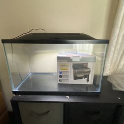 10 gallon Fish Tank Aquarium 