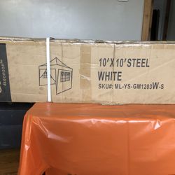 10x10 Canopy With Cover