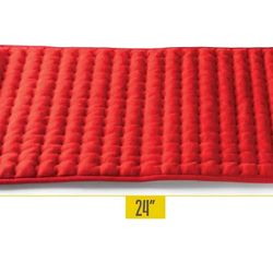 New Heating Pad Red/Cream