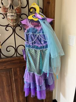 Mermaid Costume Size 5-6 Kid