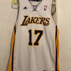Adidas Jeremy Lin Lakers Jersey Mens Small