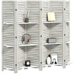 Tall Wood Privacy Screen Room Divider 
