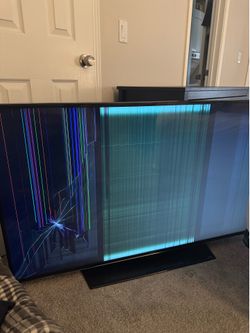 Samsung 55” Tv - Broken Screen