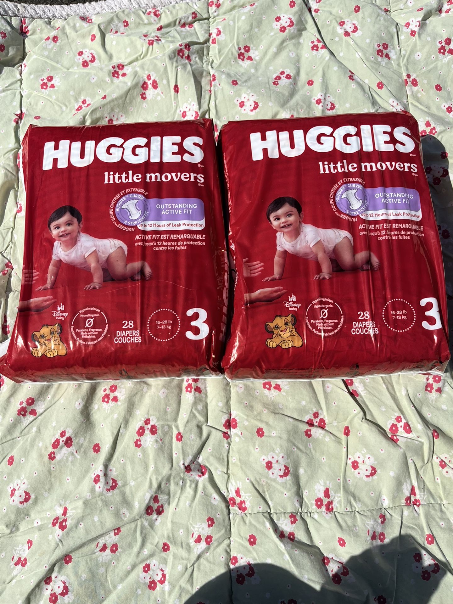 Huggies Size 3 diapers