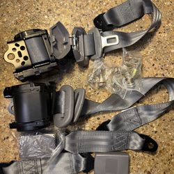 Car seat belt kit set front