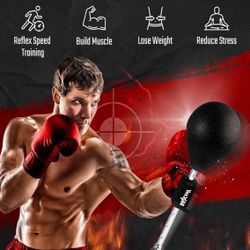 Punching Bag With Stand For Reflexes