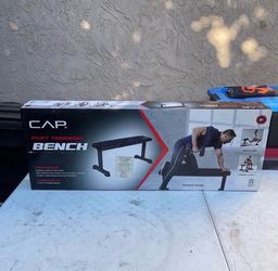 CAP Strength Universal Flat Weight Bench, Black