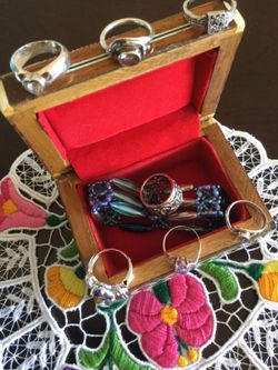 Accessorize with pretty Silver Rings 🦋💍🦋 Size # 5 Sterling Silver Jewelry 💍🦋