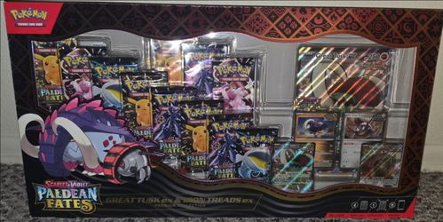 Pokemon Paldean Fates Great Tusk Iron Threads Ex