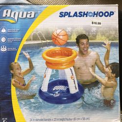 Inflatable Pool Basketball Hoop