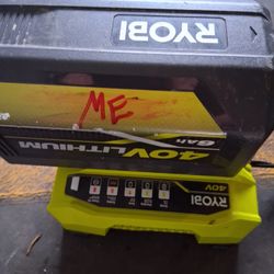 Ryobi 40 V Battery