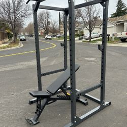 New Squat Rack And Bench Combo 
