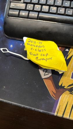 Mercedes C Class Front Bumper Tow Hook Cover