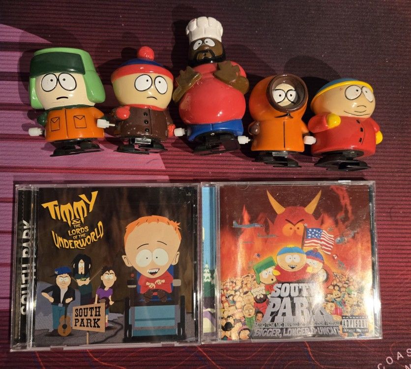 South Park Figures & CDs