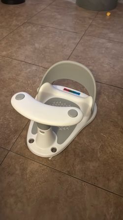 Baby Bath Seat with Temperature Strip