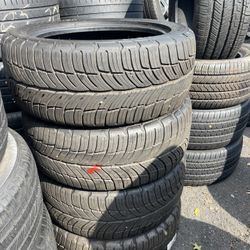 245/50/19 BF Goodrich set of matching used tires in great condition 300$ for 4 tires plus tax.  Mount available but not included. City tires  1676 Stu