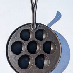 Vintage Cast iron Aebleskiver. #8. 
$100 OBO