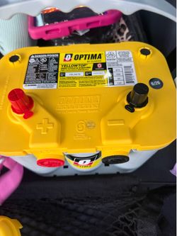 OPTIMA batteries YELLOWTOP 34/78.. high-performance gel battery.. AGM.. $290