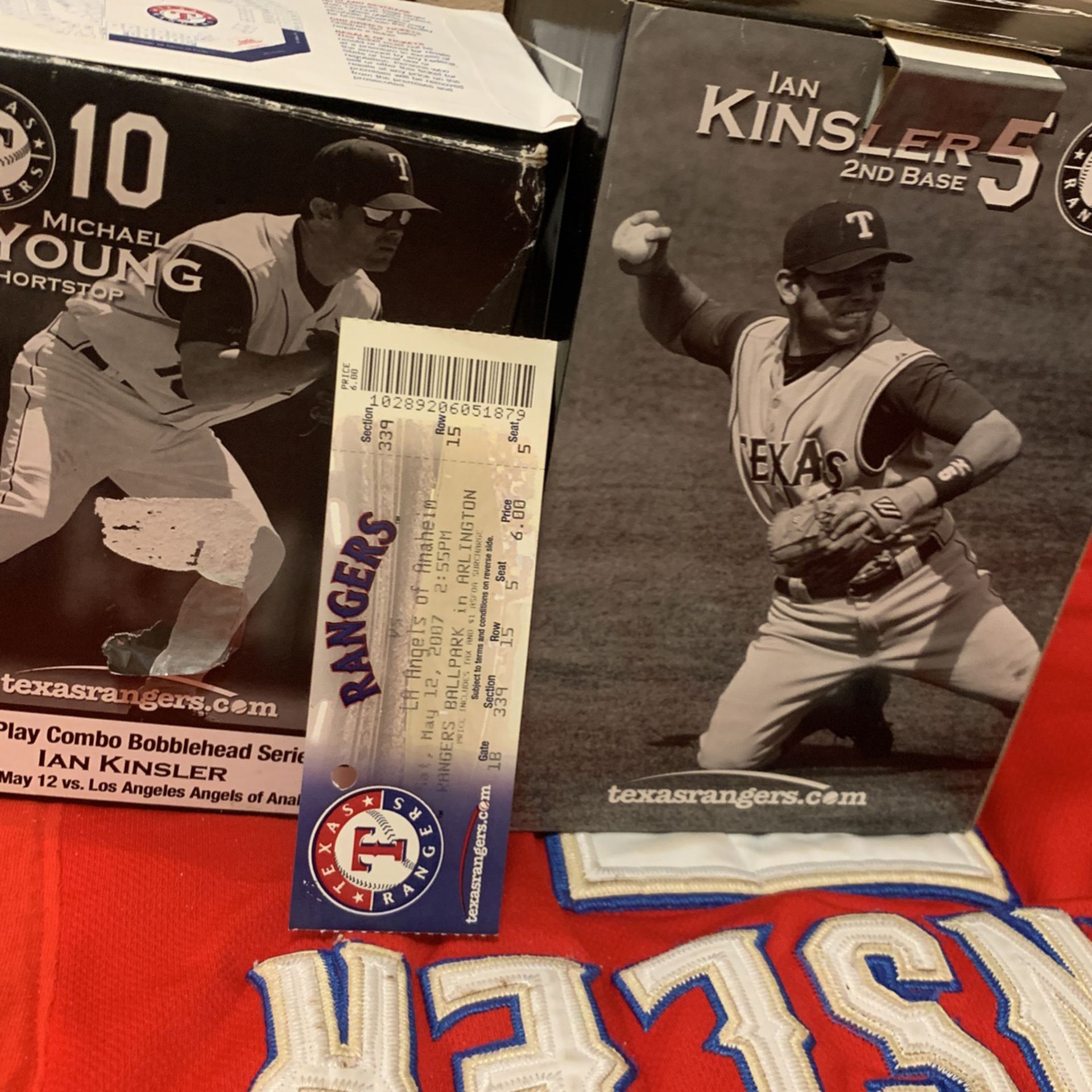 Texas rangers Bobbleheads Michael Young and Ian Kinsler for Sale in Fort  Worth, TX - OfferUp