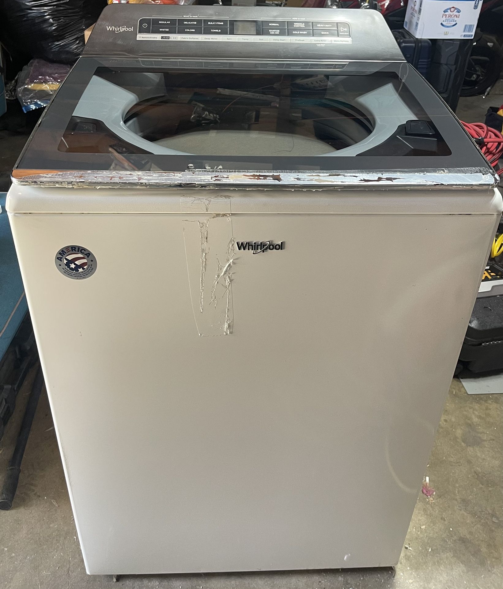 Whirlpool Smart Top washer