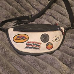 Coach │ Marvel Warren Belt Bag In Signature Canvas With Patches