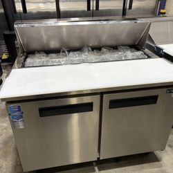 48 Inch Refrigerated Prep Table